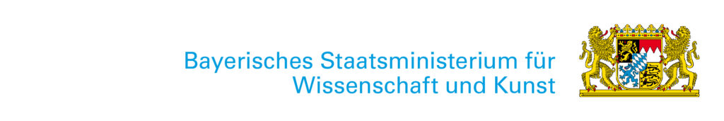 Unser Foto zeigt das Logo des Bayerischen Staatsministeriums für Wissenschaft und Kunst